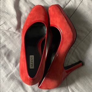 Red Alfani Heels